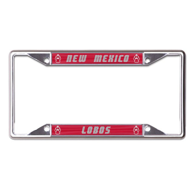 New Mexico Lobos Lic Plt Frame S/S Printed