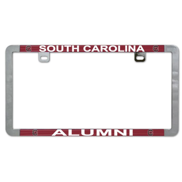 South Carolina Gamecocks Metal Lic. Plate Frame Slim