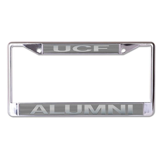 UCF Knights FROSTED Lic Plt Frame S/L Printed