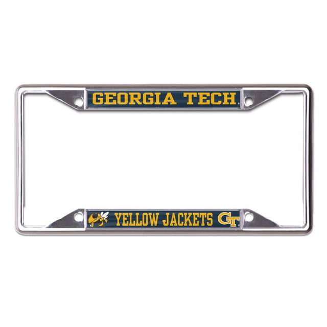 Georgia Tech Yellow Jackets MEGA Lic Plt Frame S/S Printed