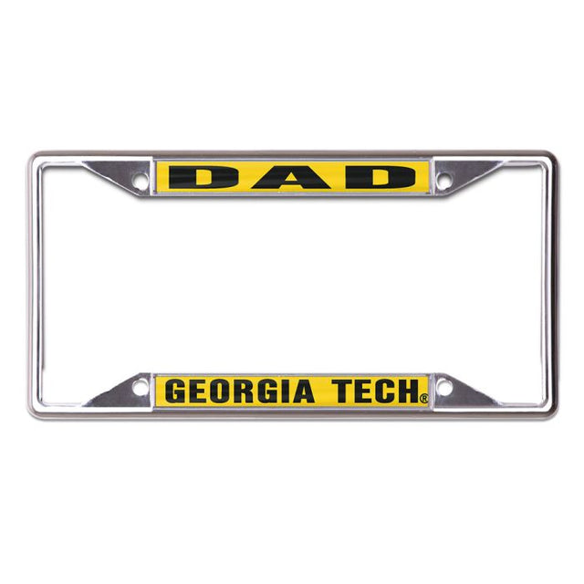 Georgia Tech Yellow Jackets Lic Plt Frame S/S Printed