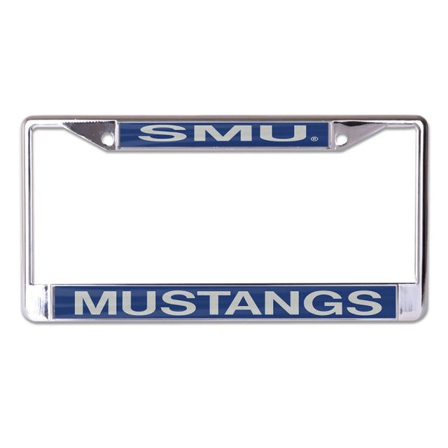 Mustangs de la escuela secundaria Southern Methodist con licencia para montar en cuadro, talla pequeña, estampado