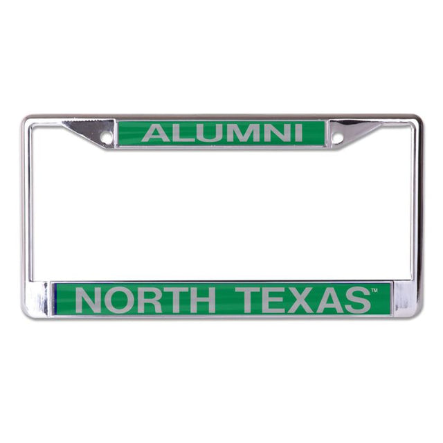 North Texas Mean Green Lic Plt Frame S/L Printed