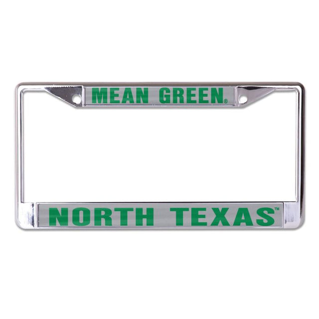 North Texas Mean Green Lic Plt Frame S/L Printed