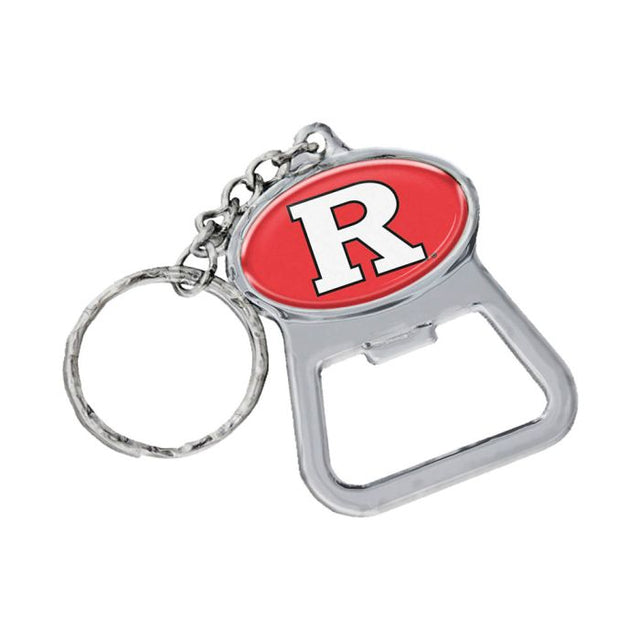 Llavero abridor de botellas de los Rutgers Scarlet Knights