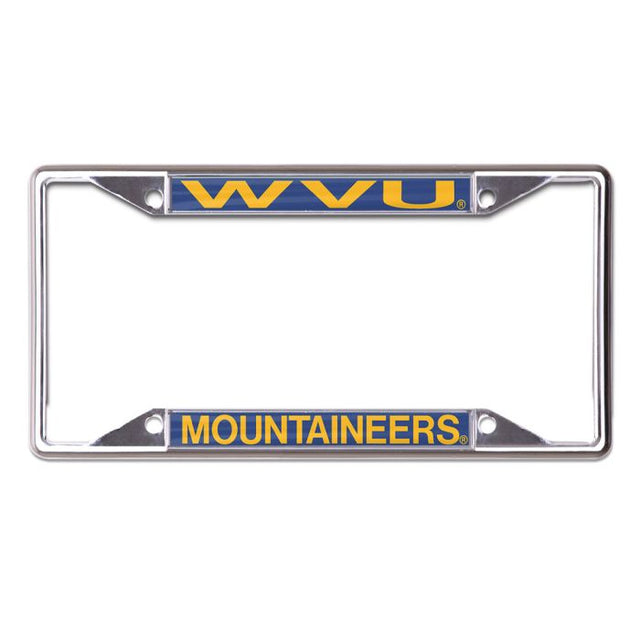 West Virginia Mountaineers Lic Plt Frame S/S Printed