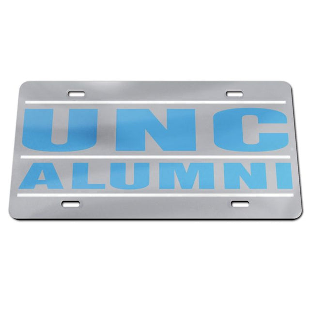 North Carolina Tar Heels Acrylic Classic License Plates