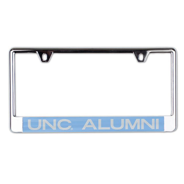 North Carolina Tar Heels Lic Plate Frame B/O Printed