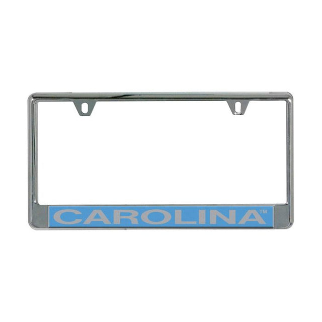 North Carolina Tar Heels Lic Plate Frame B/O Printed