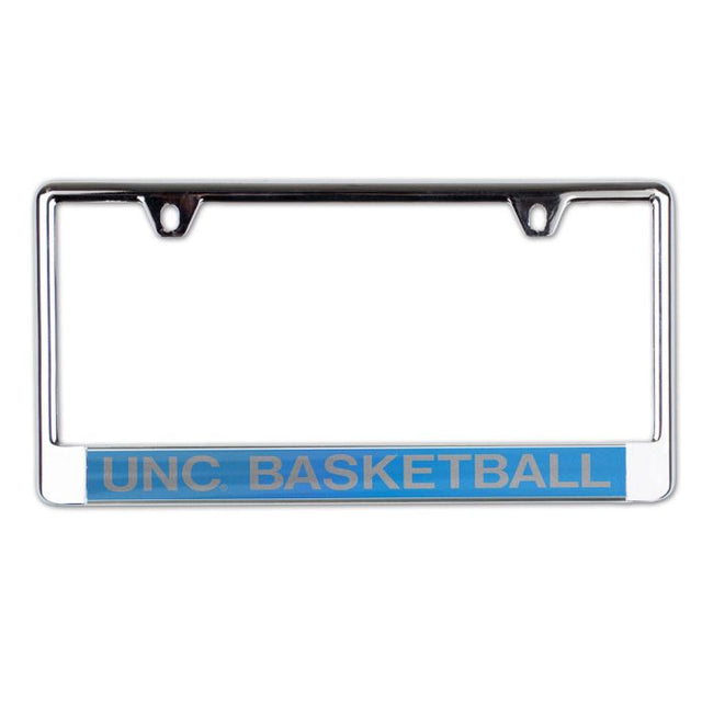 North Carolina Tar Heels Lic Plate Frame B/O Printed