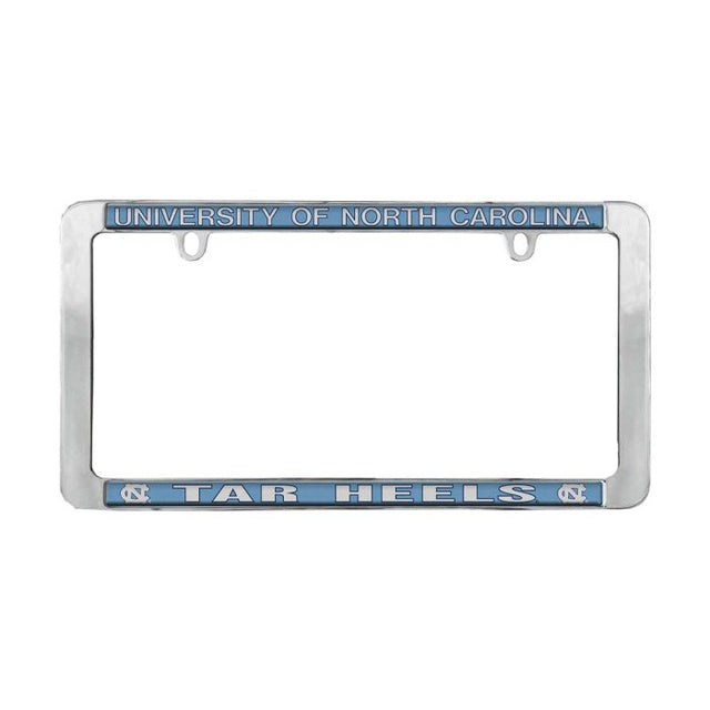 North Carolina Tar Heels Lic Plt Frame Metal Thin Rim Value