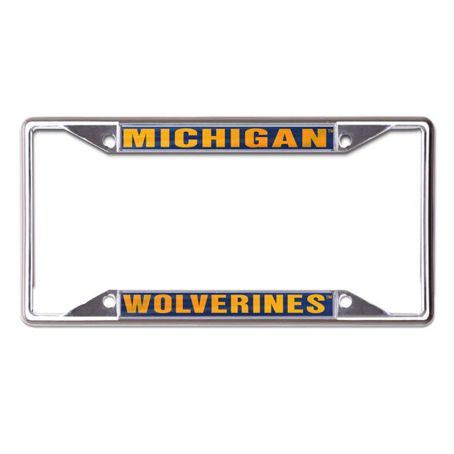 Michigan Wolverines Lic Plt Frame S/S Printed