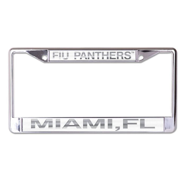 Florida International Panthers Lic Plt Frame S/L Printed