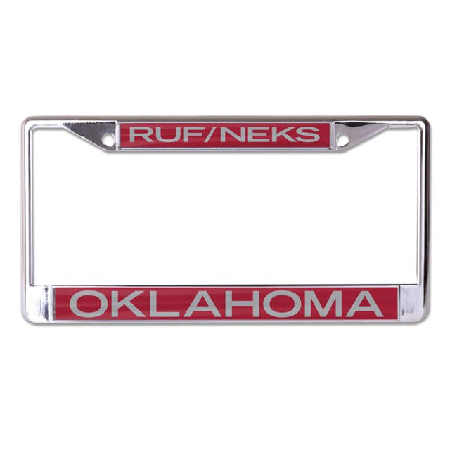 Oklahoma Sooners Lic Plt Frame S/L Printed