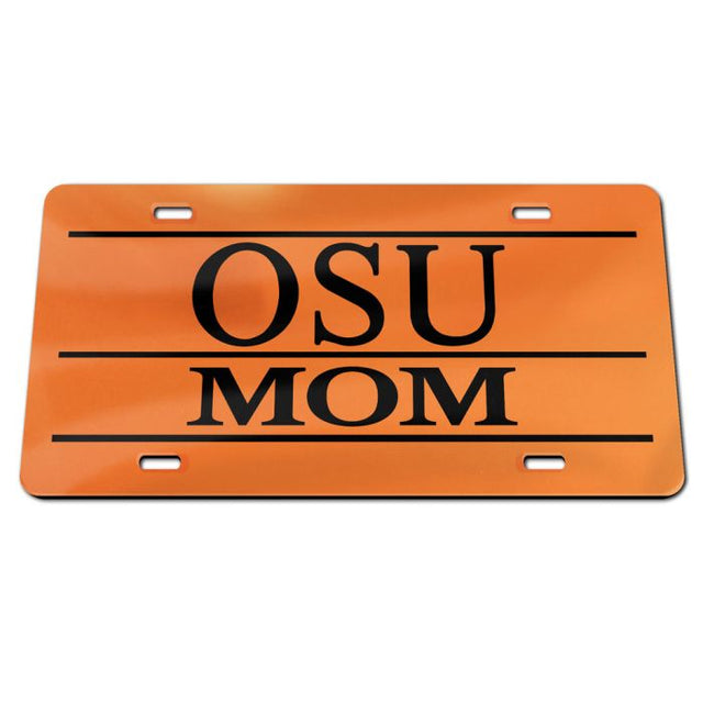 Oklahoma State Cowboys Acrylic Classic License Plates