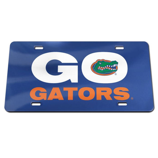 Florida Gators Specialty Acrylic License Plate