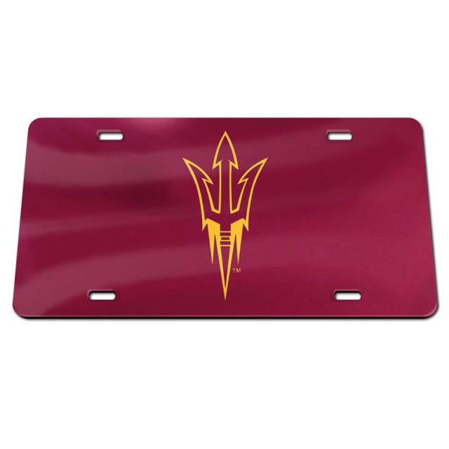 Matrícula acrílica especial de los Arizona State Sun Devils