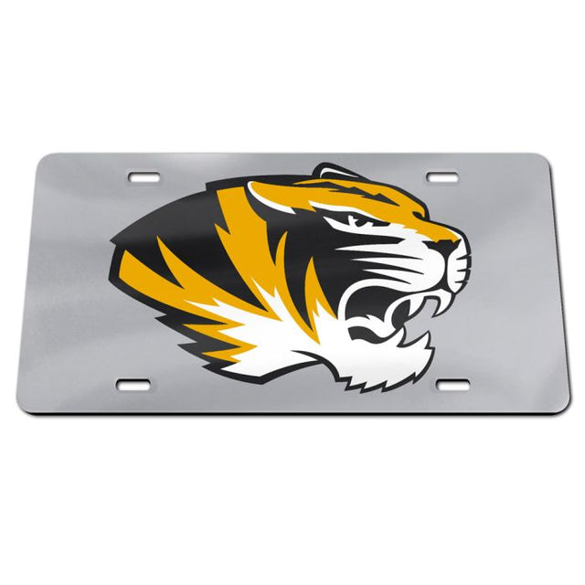 Missouri Tigers Specialty Acrylic License Plate