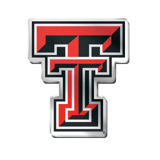 Emblema acrílico para automóvil de los Texas Tech Red Raiders