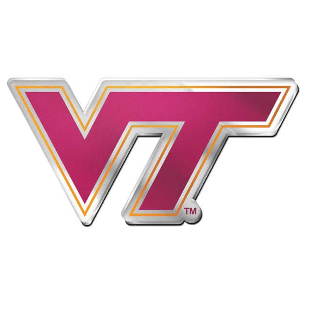 Emblema acrílico para automóvil de Virginia Tech Hokies