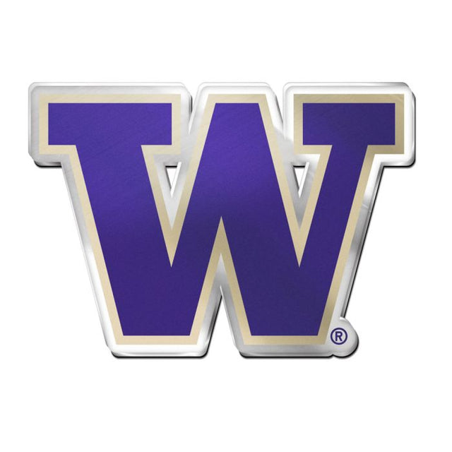 Emblema acrílico para automóvil de Washington Huskies