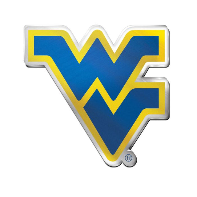 West Virginia Mountaineers Acrylic Auto Emblem