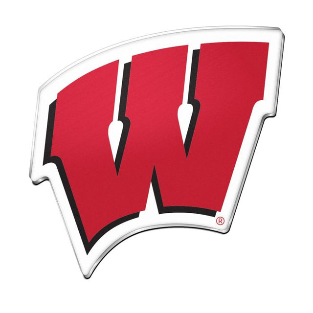 Wisconsin Badgers Acrylic Auto Emblem