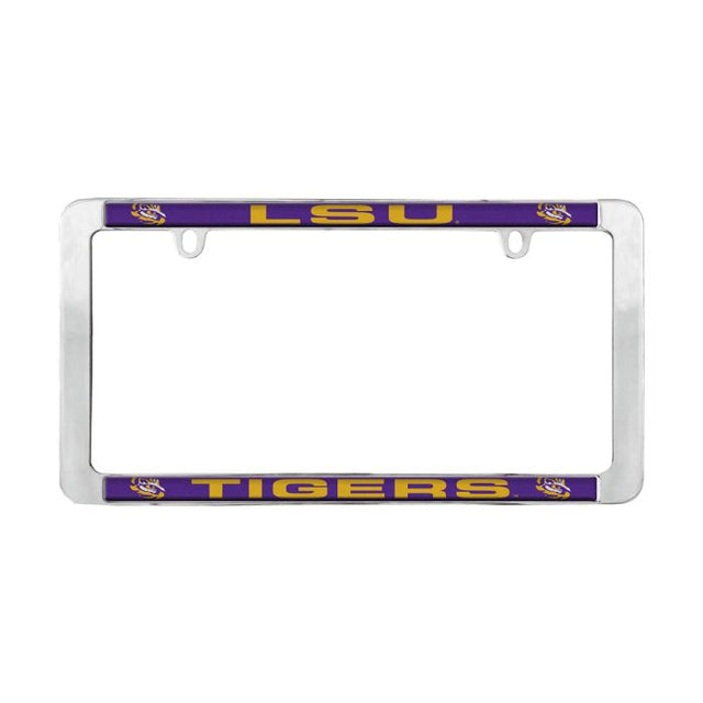 Marco de metal con borde fino LSU Tigers Lic Plt Value