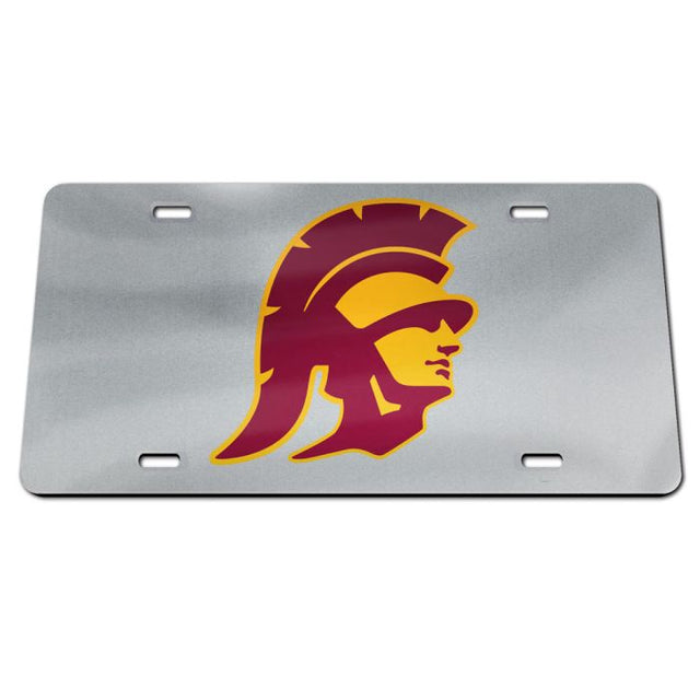 USC Trojans Steel License Plate