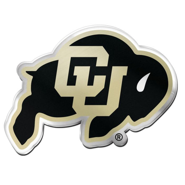 Emblema acrílico para automóvil de los Colorado Buffaloes