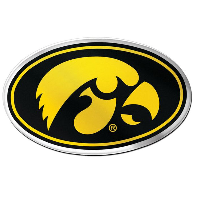 Emblema acrílico para automóvil de Iowa Hawkeyes