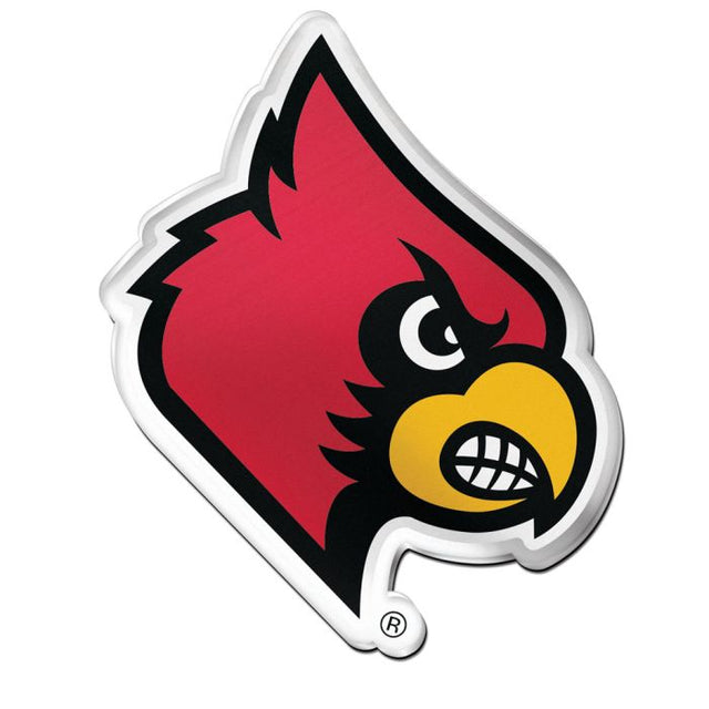 Emblema acrílico para automóvil de los Cardenales de Louisville