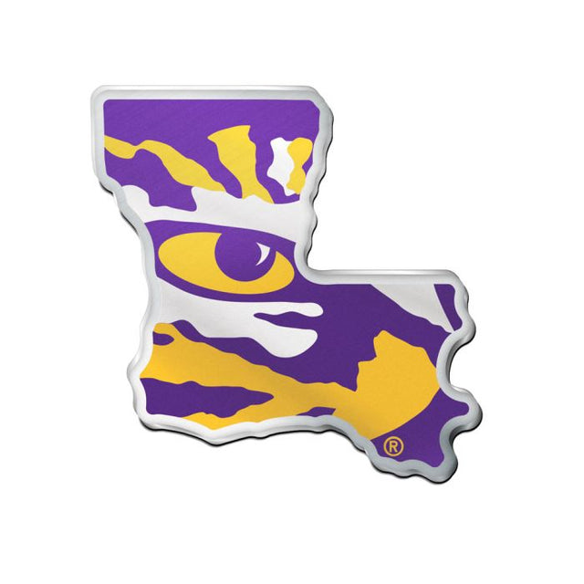 LSU Tigers Acrylic Auto Emblem