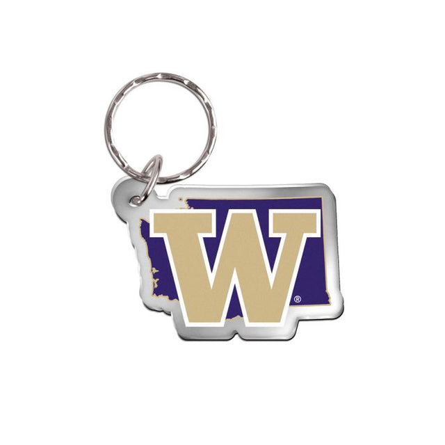 Llavero de los Washington Huskies de forma libre