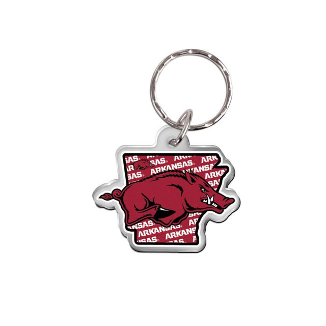 Llavero de los Arkansas Razorbacks de forma libre