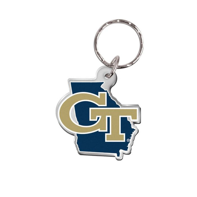 Georgia Tech Yellow Jackets Keychain Freeform