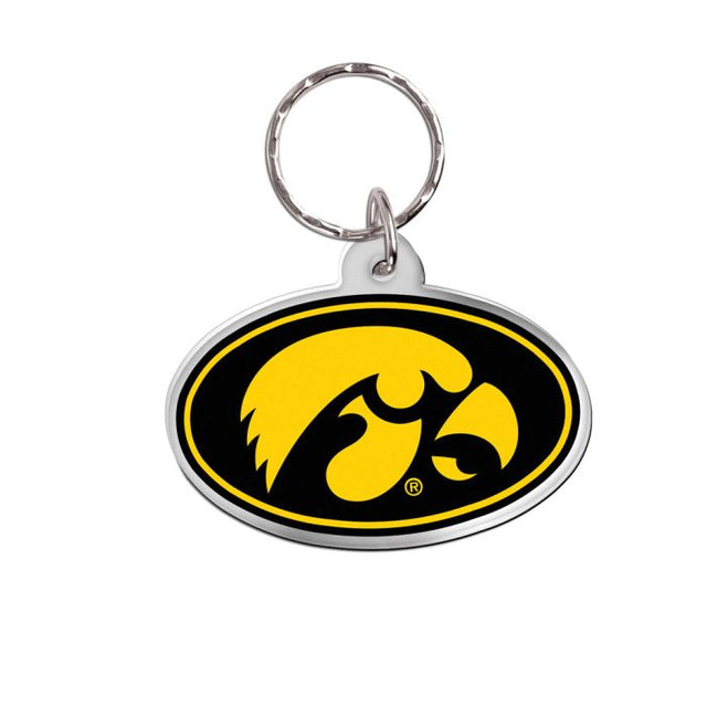 Llavero de los Iowa Hawkeyes de forma libre