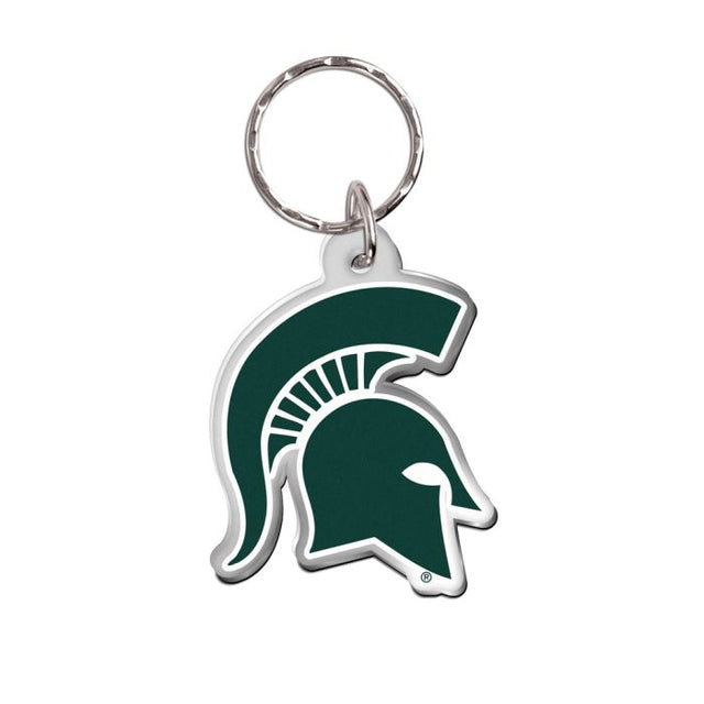 Michigan State Spartans Keychain Freeform