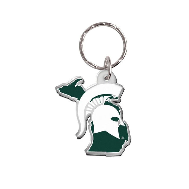 Michigan State Spartans Keychain Freeform