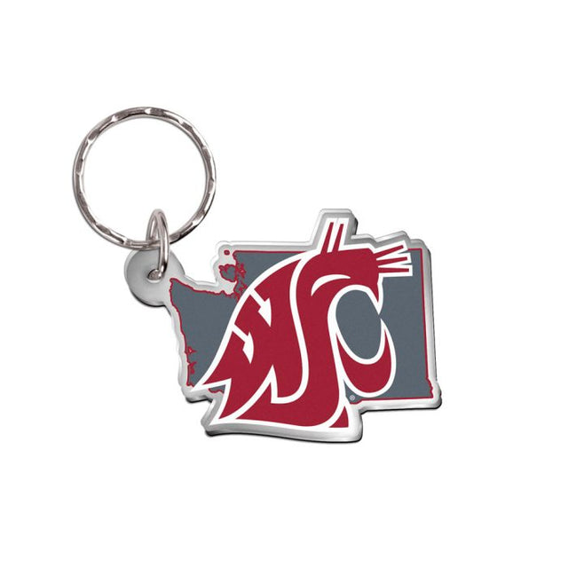 Washington State Cougars Keychain Freeform