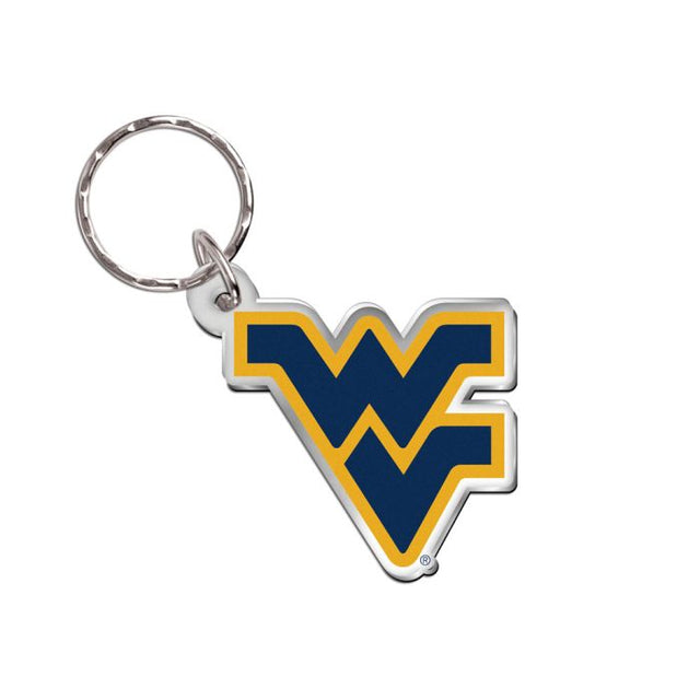 Llavero de los West Virginia Mountaineers de forma libre