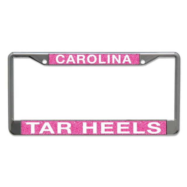 North Carolina Tar Heels FONDO BRILLANTE Licencia Plt Marco S/L Impreso