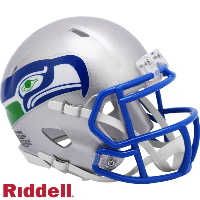 Casco Seattle Seahawks réplica Riddell Mini Speed ​​Style 1983-2001 T/B