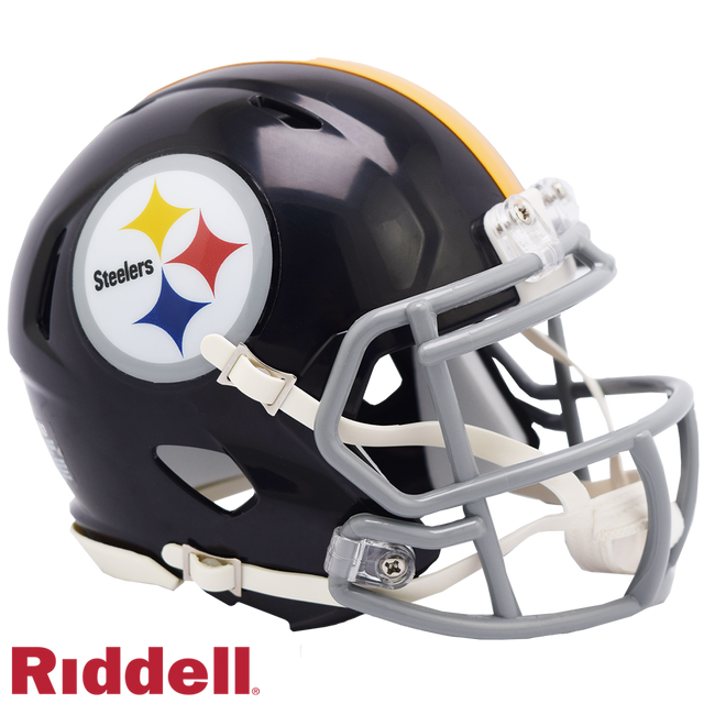 Pittsburgh Steelers Helmet Riddell Replica Mini Speed Style 1963-1976 T/B