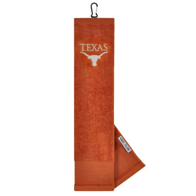 Toallas de Texas Longhorns: cara y palo de golf