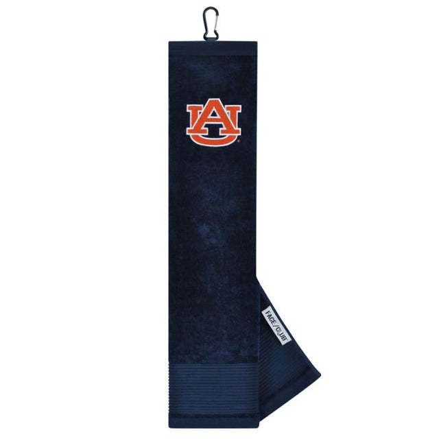 Toallas de Auburn Tigers: cara y palo de golf