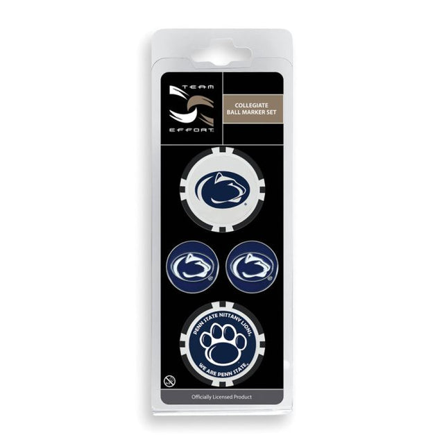 Penn State Nittany Lions Ball Marker Set of four