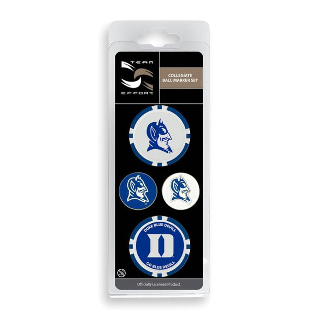 Duke Blue Devils Ball Marker Set of four