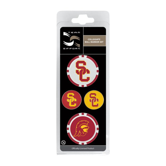 USC Trojans Ball Marker Set of four