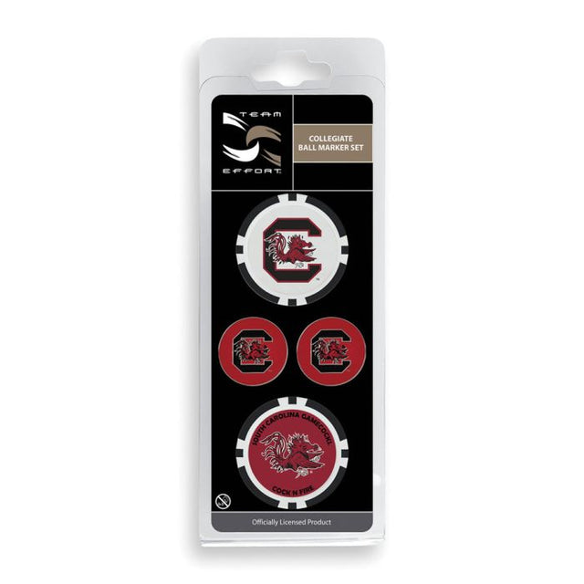 South Carolina Gamecocks Ball Marker Set of four